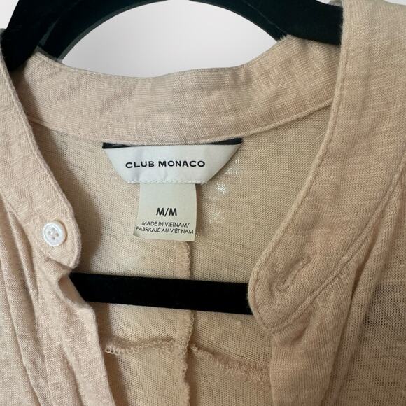 Club Monaco linen blouse - Picture 2 of 5